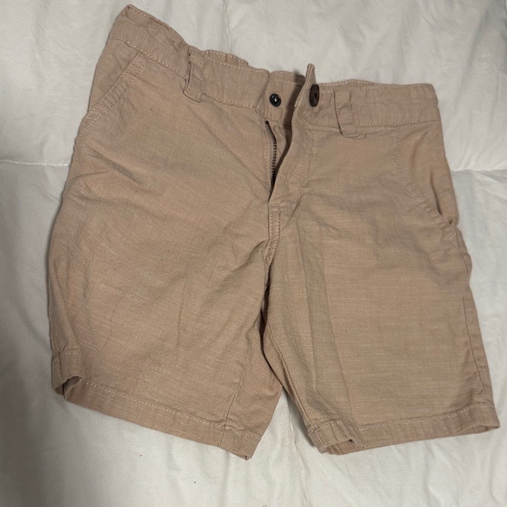 Cat & Jack Boy’s Light Brown Flat Front Shorts